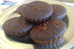 Receita: Bolinho de abóbora e cacau low carb