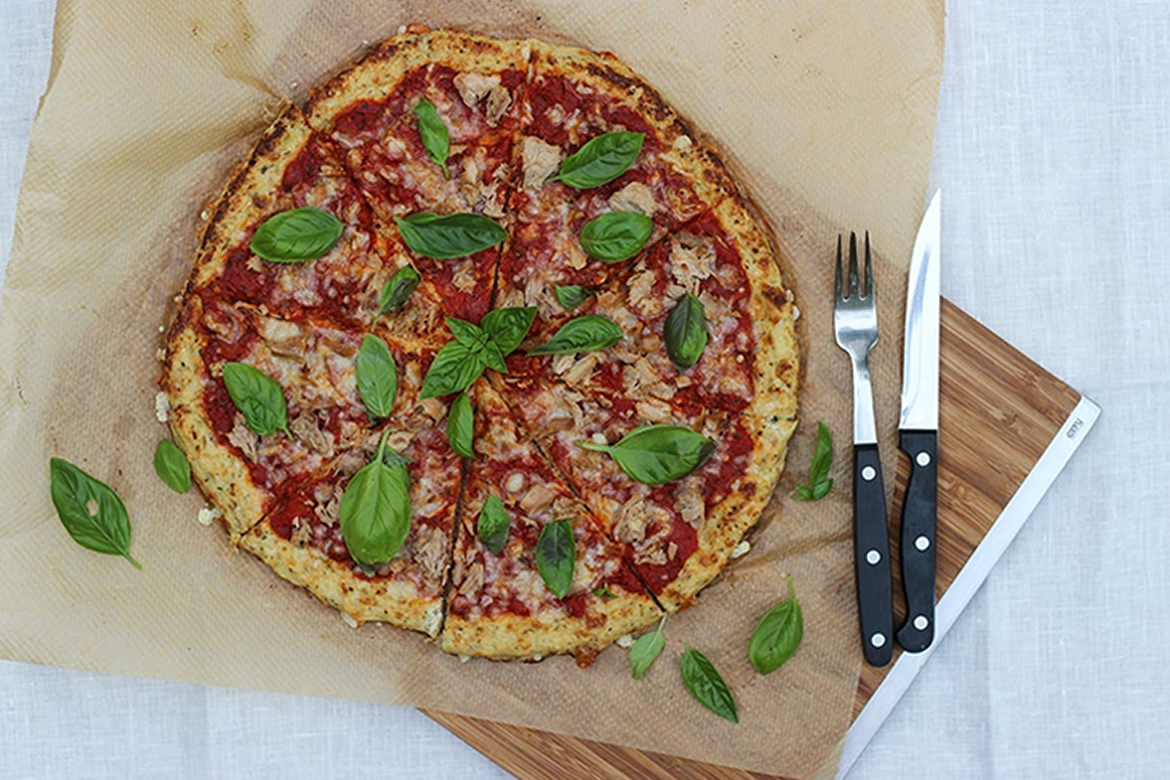 receitas de pizzas saudáveis berinjela couveflor e pao integral